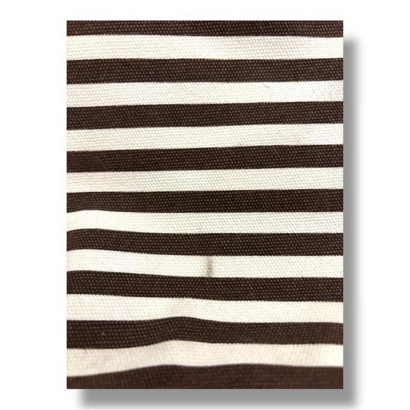 Henri Bendel New York Canvas Magazine Striped Tote Bag - Picture 6 of 7